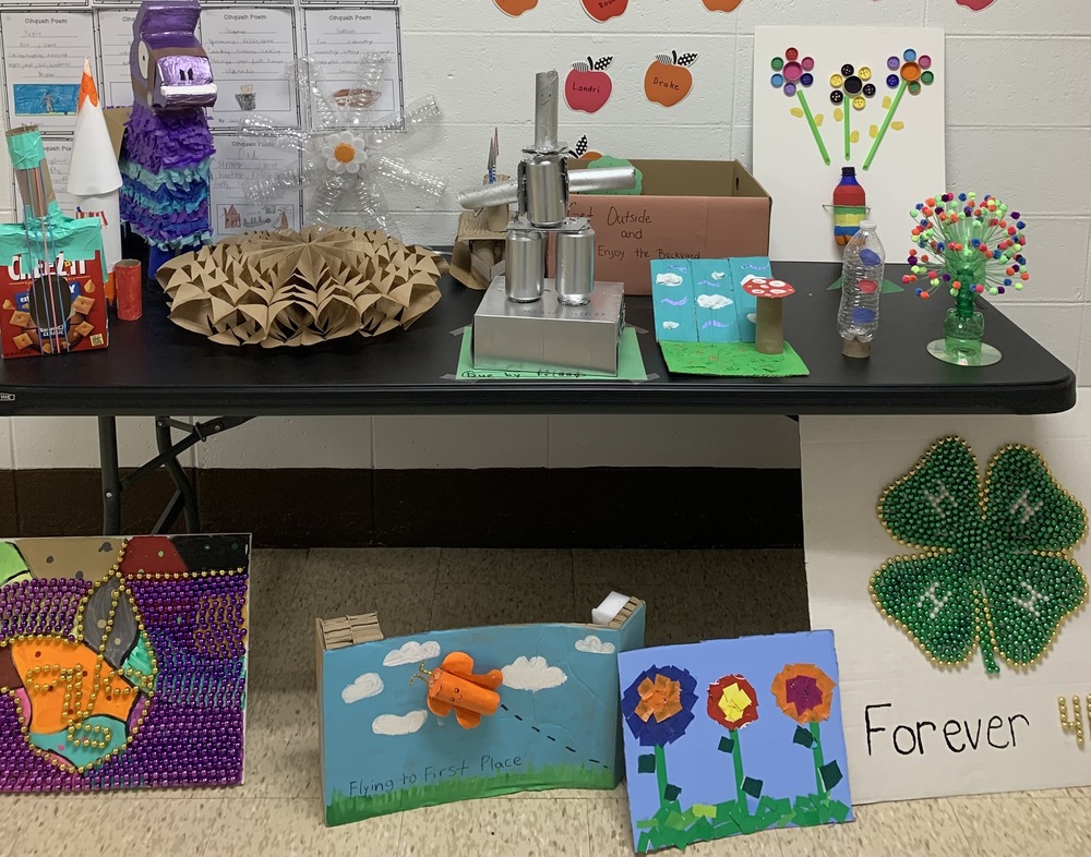4-H Recycled Art Contest Winners